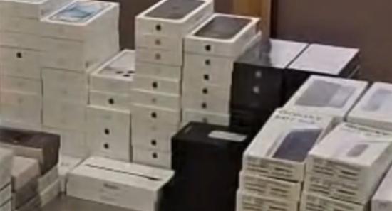 Businessman Arrested with Rs.34M Mobile Phone Haul